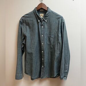 J Crew Denim Button Down